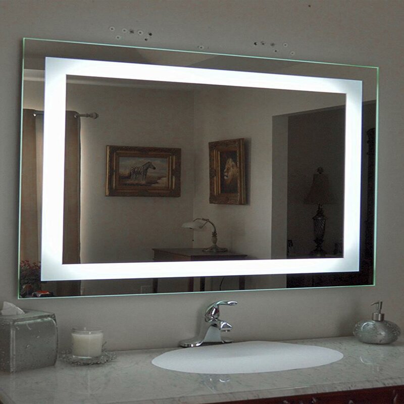 Ivy Bronx Isenhour LED Lighted Bathroom Mirror & Reviews | Wayfair